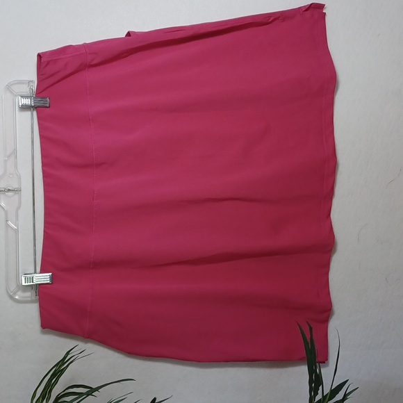 Coolrun Pull on Hot Pink Skort w/ Matching Under Shorts, Poly/Spandex, Size XXL - Picture 2 of 8